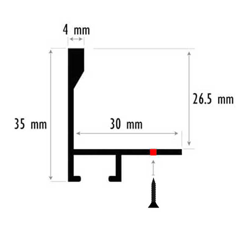 MESURES PROFIL ALUMINIUM 06
